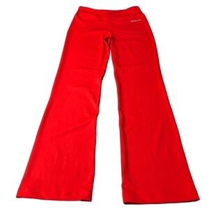 HISKYWIN - WOMENS RED ATHLETIC PANTS SIZE MEDIUM
